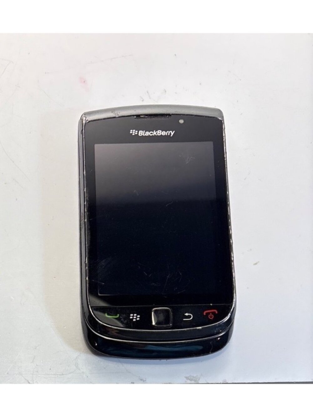 BlackBerry Torch 9800 Slider Smartphone QWERTY Keyboard UNTESTED No Back Cover